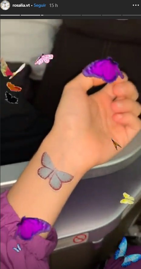 tatoo papallona