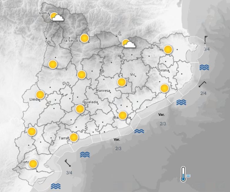 mapa tiempo