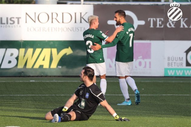 Adrià Pedrosa Borja Iglesias Stjarnan Espanyol RCD Espanyol