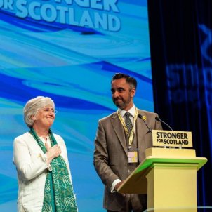 Clara Ponsatí conferència SNP Clara Ponsatí conferència SNP