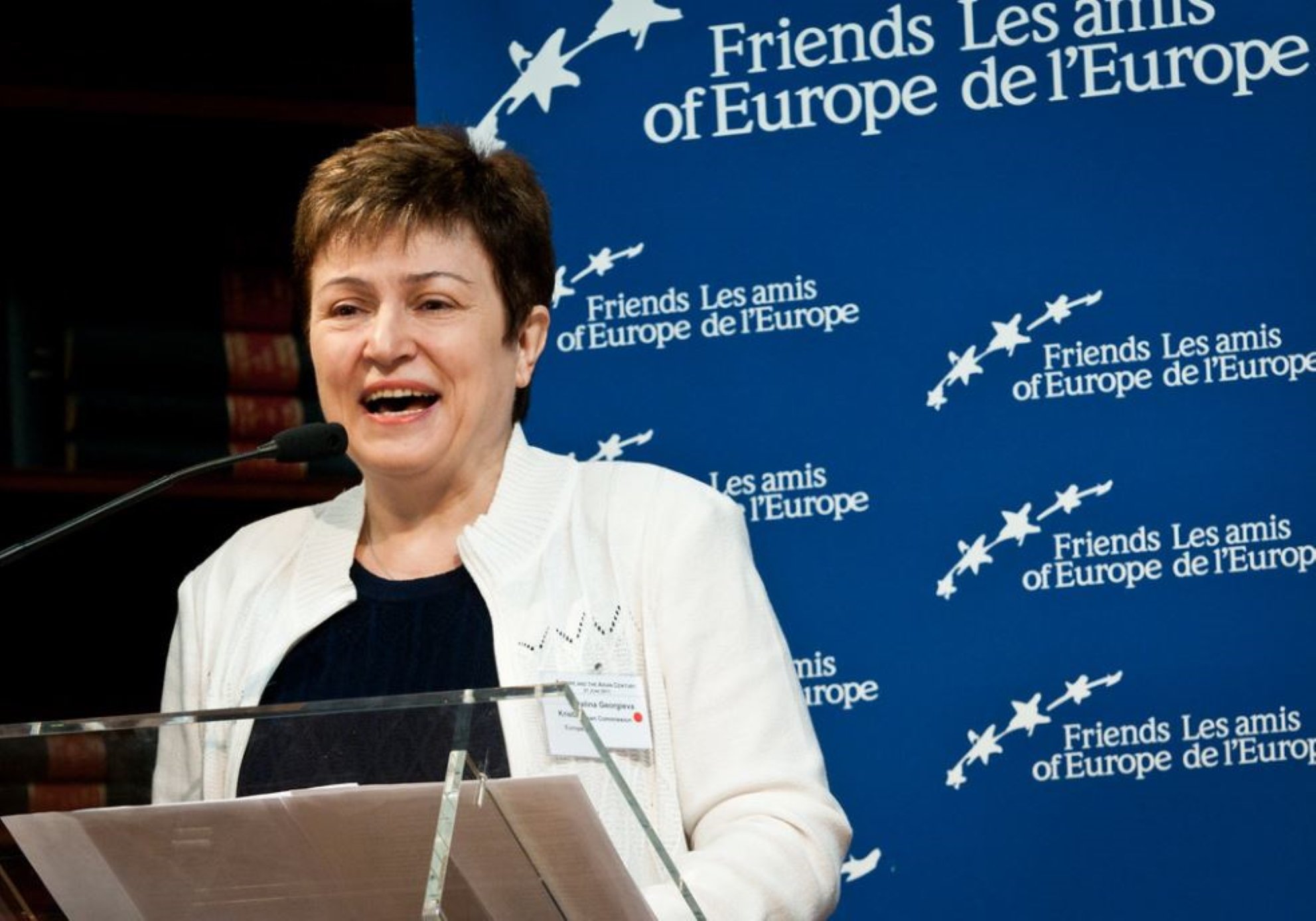 La UE designa a la búlgara Georgieva como candidata europea al FMI