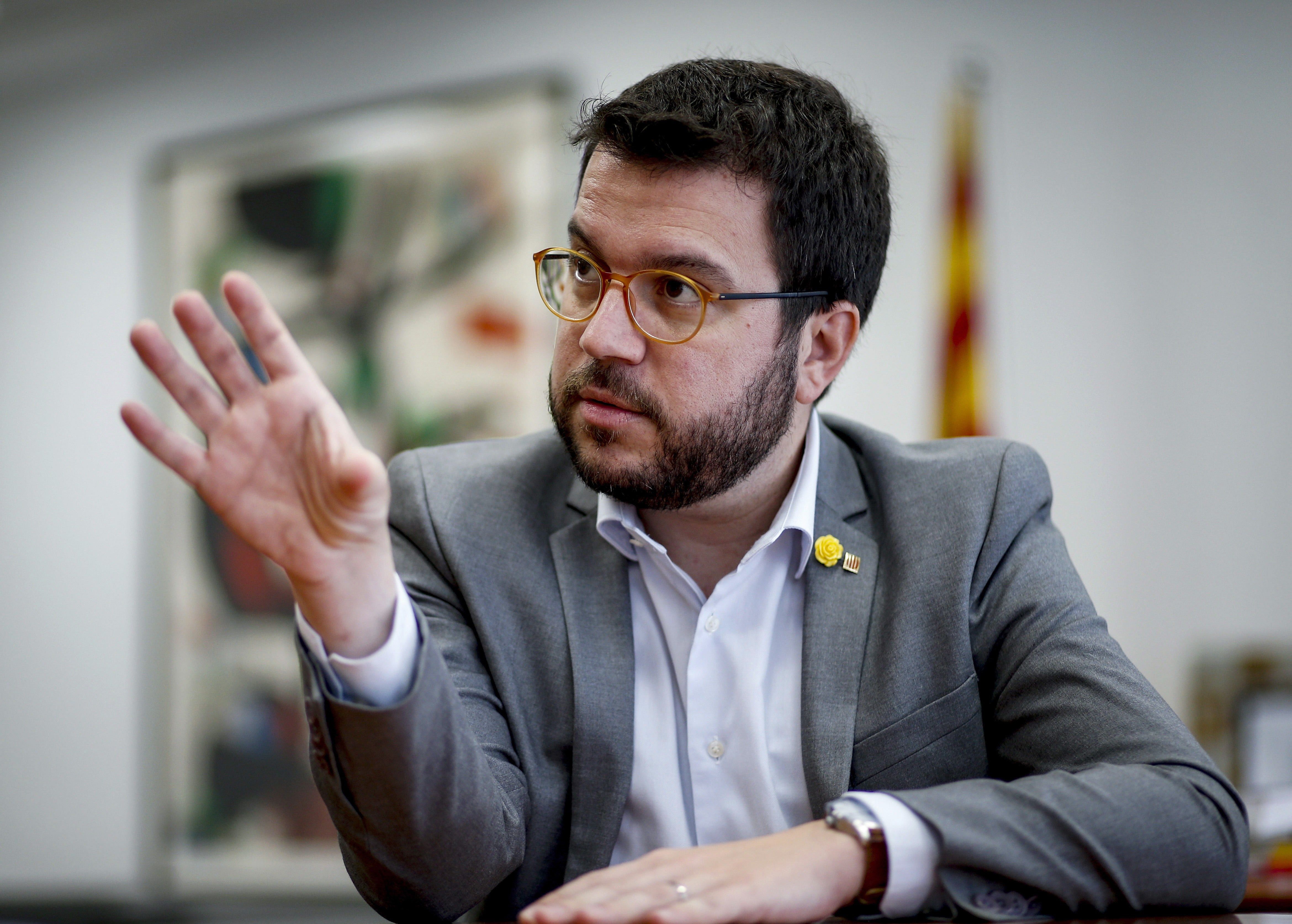 Aragonès: "No hi ha d'haver sentència abans que el TJUE opini sobre Junqueras"