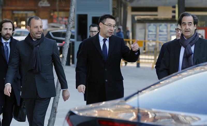 Bartomeu y Rosell se niegan a declarar