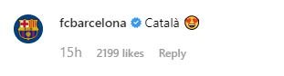 Barça Dembélé català Captura pantalla