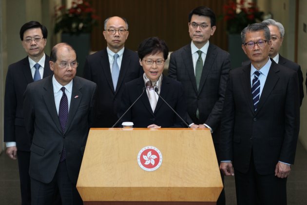 carrie lam vaga general hong kong - efe