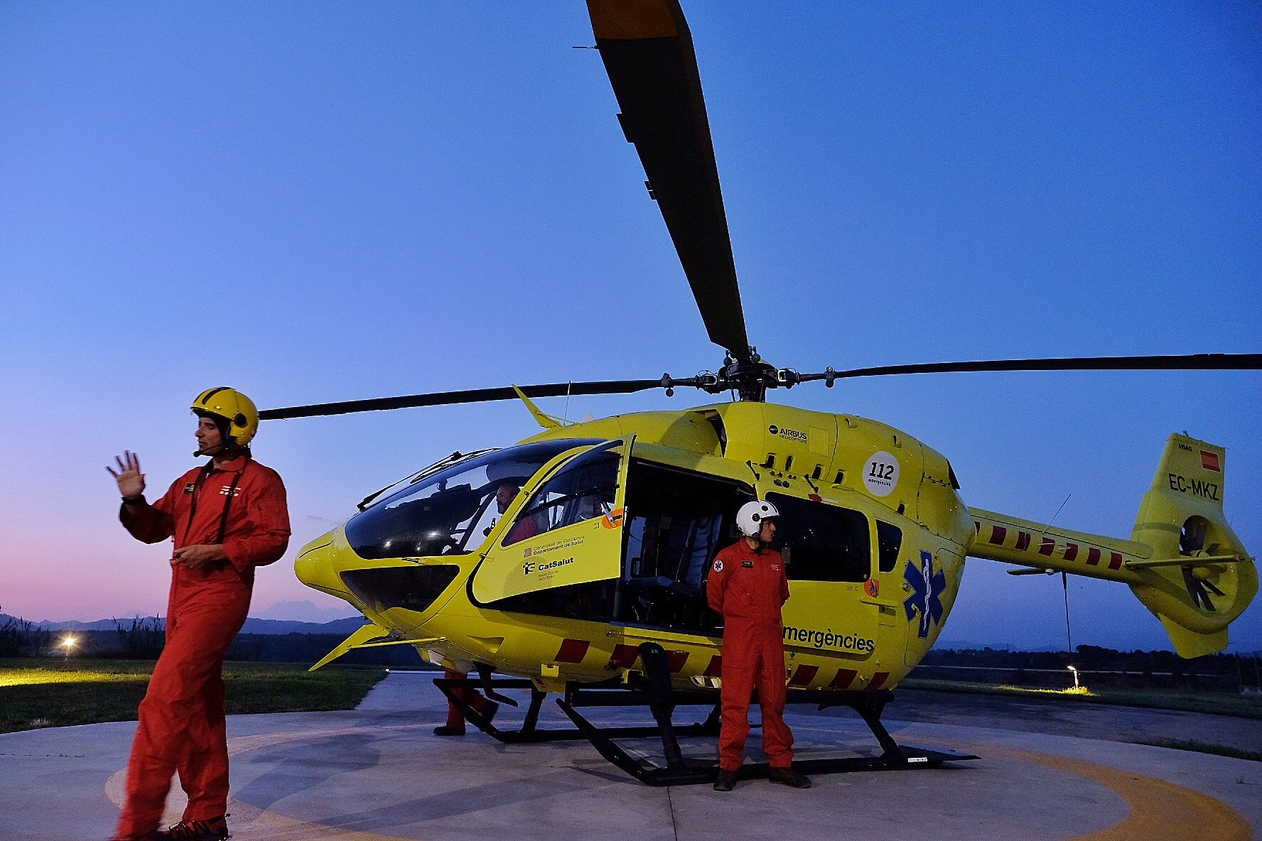 quiere helicopter sem noche - departamento de salud