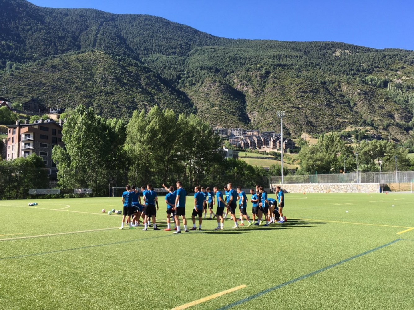 Estrena de la Copa Catalunya amb un Andorra-Terrassa