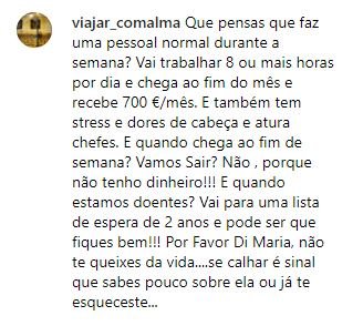 Crítica Instagram Di María Captura 3
