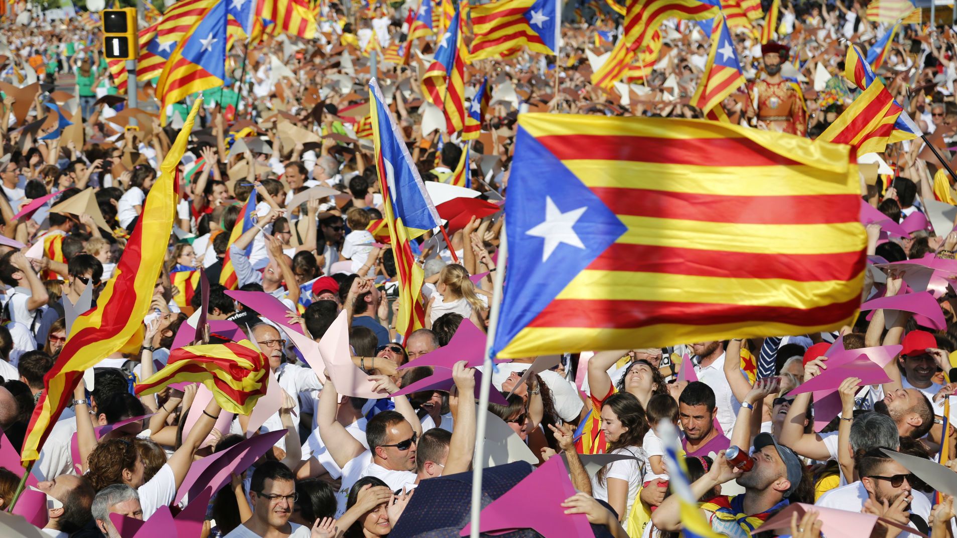 Un 57'2% de los catalanes están a favor de la independencia