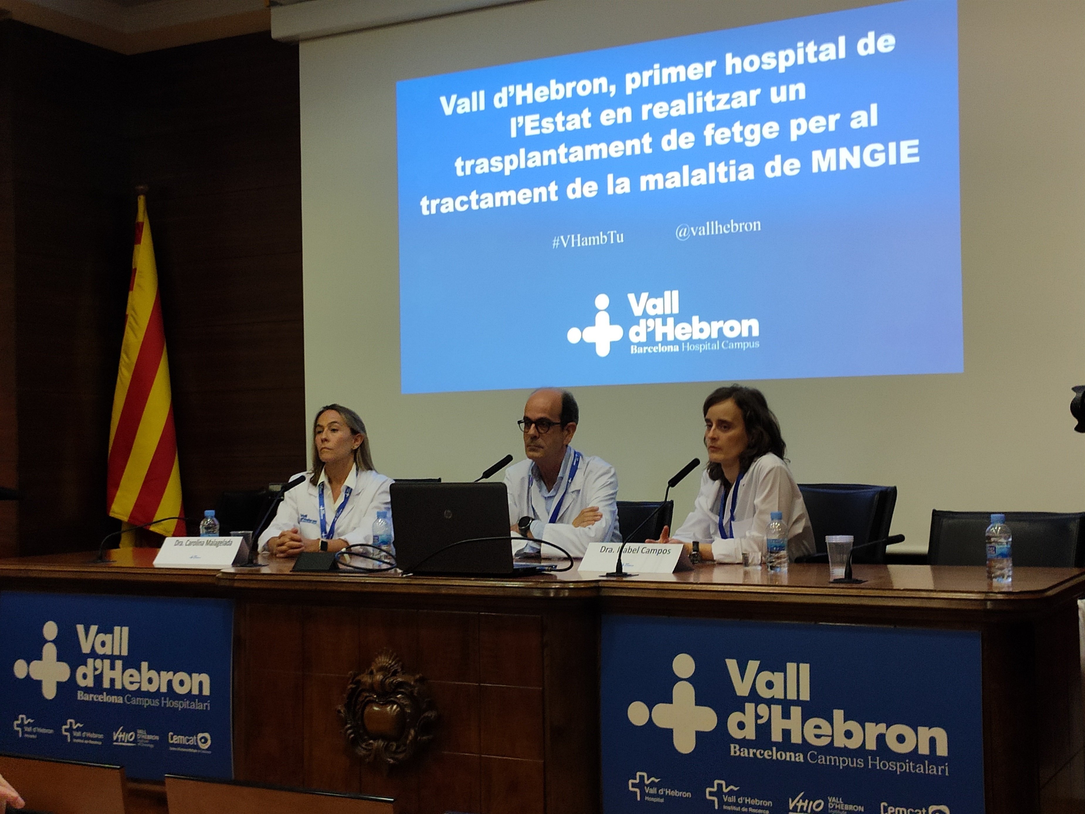 El Vall d'Hebron, pionero en el trasplante de hígado para tratar una enfermedad rara