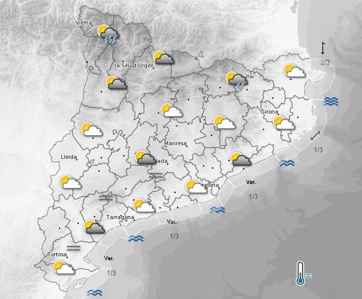 mapa temps mapa temps