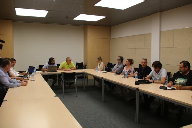 reunio comite vaga trablisa Prat ACN reunio comite vaga trablisa Prat ACN