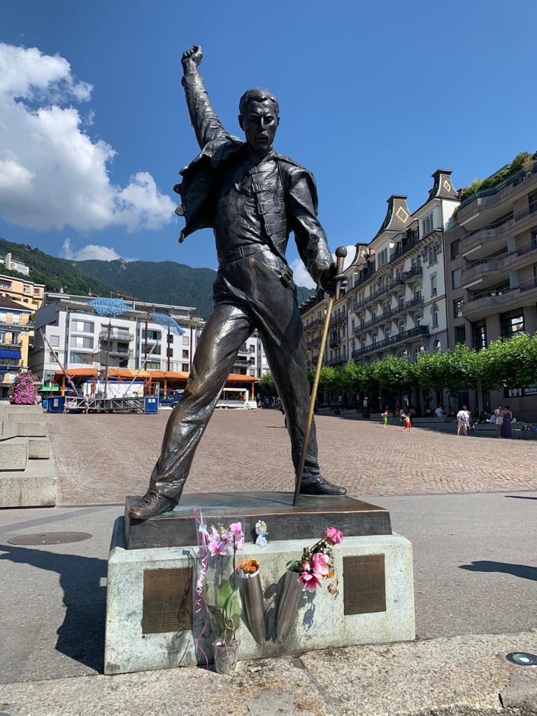 Escultura Freddie Mercury Montreux - Mònica Escrivà