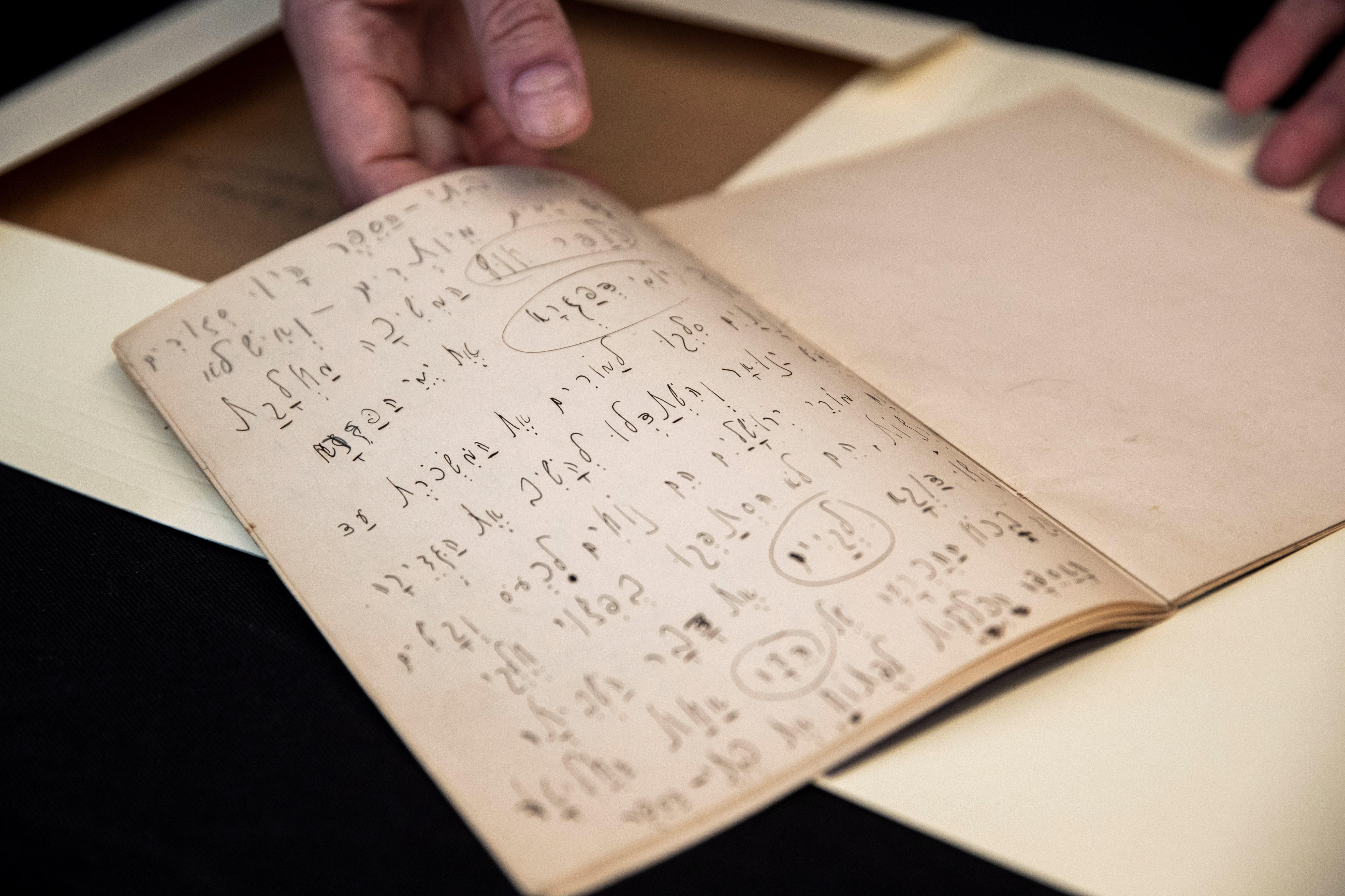 Manuscritos Frank Kafka 3 EFE