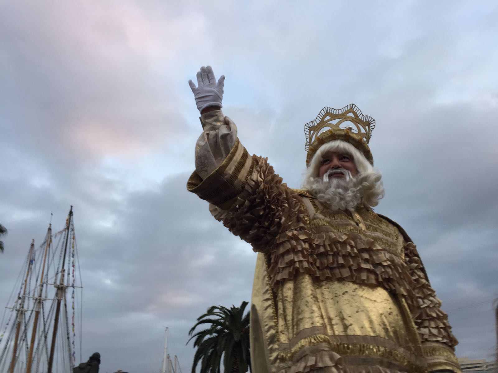 El curioso parecido entre el rey Melchor y Jaume Collboni