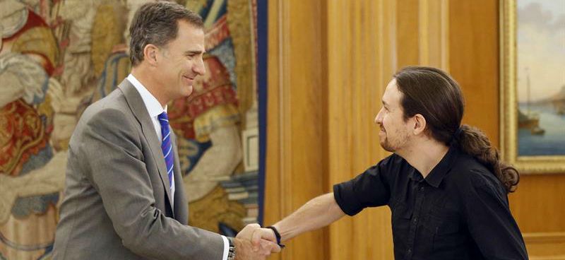 Iglesias insta a Sánchez a escoger: o Podemos o C's