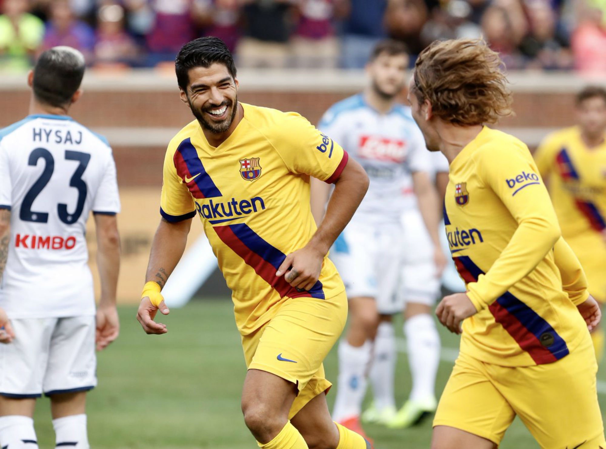 El Barça brilla y Griezmann se estrena en el último test antes de la Liga (0-4)