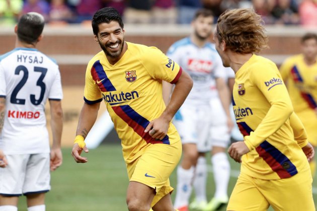 suarez griezmann barça @FCB