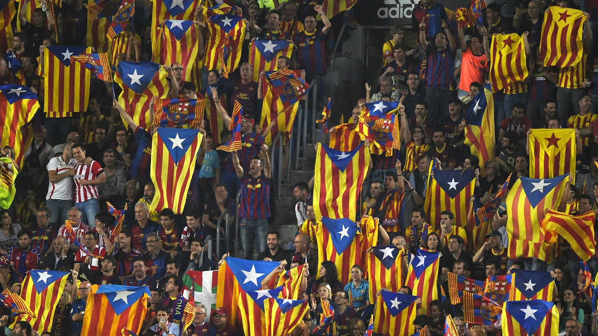El Barça creu que la prohibició d'estelades és un "atemptat a la llibertat d'expressió"