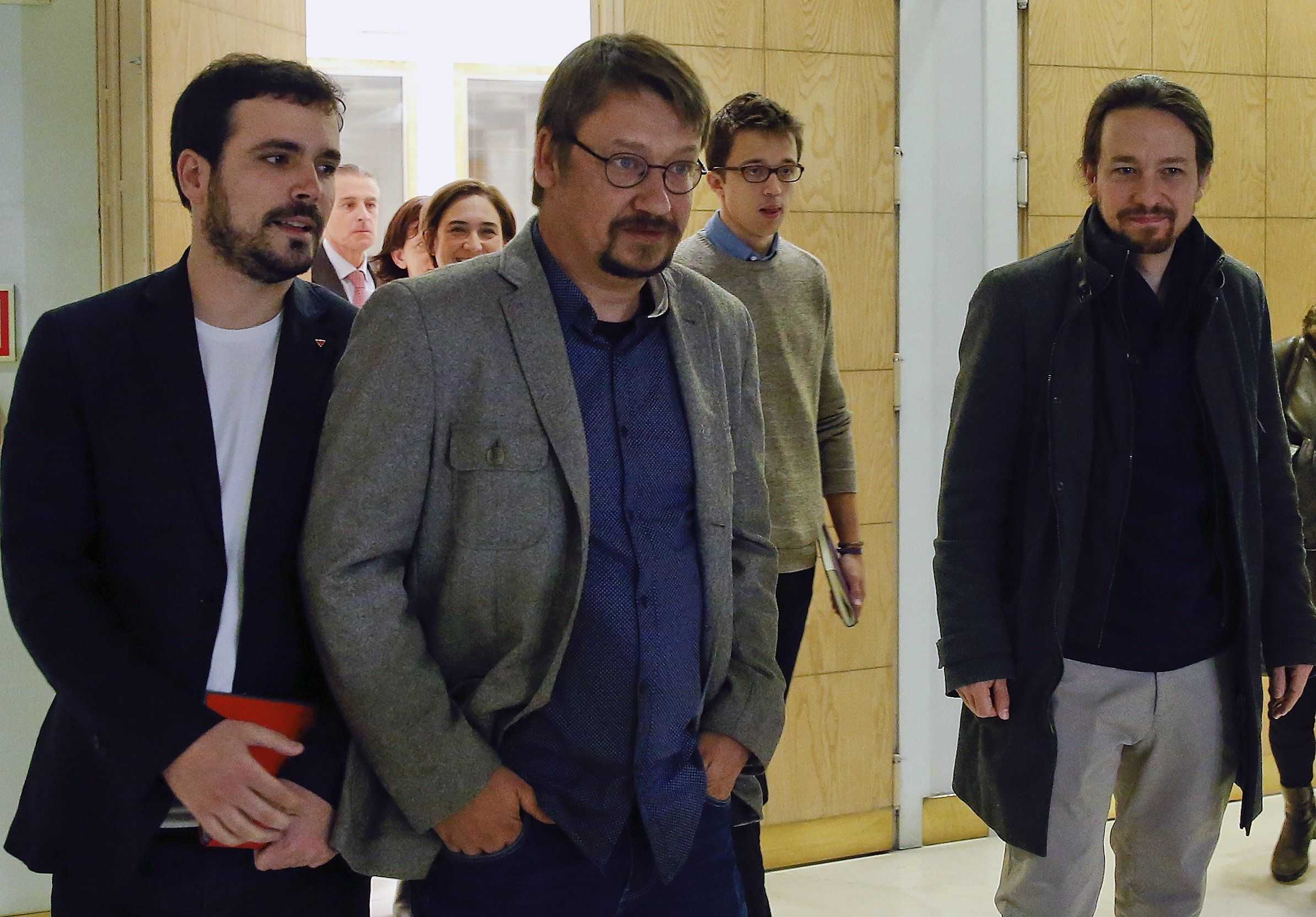 Los comunes presionan para un acuerdo entre IU y Podemos