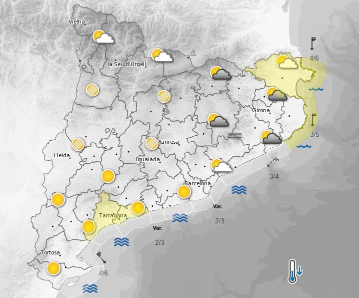mapa tiempo