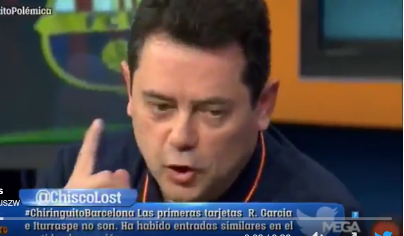 Ridículo de Tomás Roncero al decir por TV que el catalán "deriva del castellano"