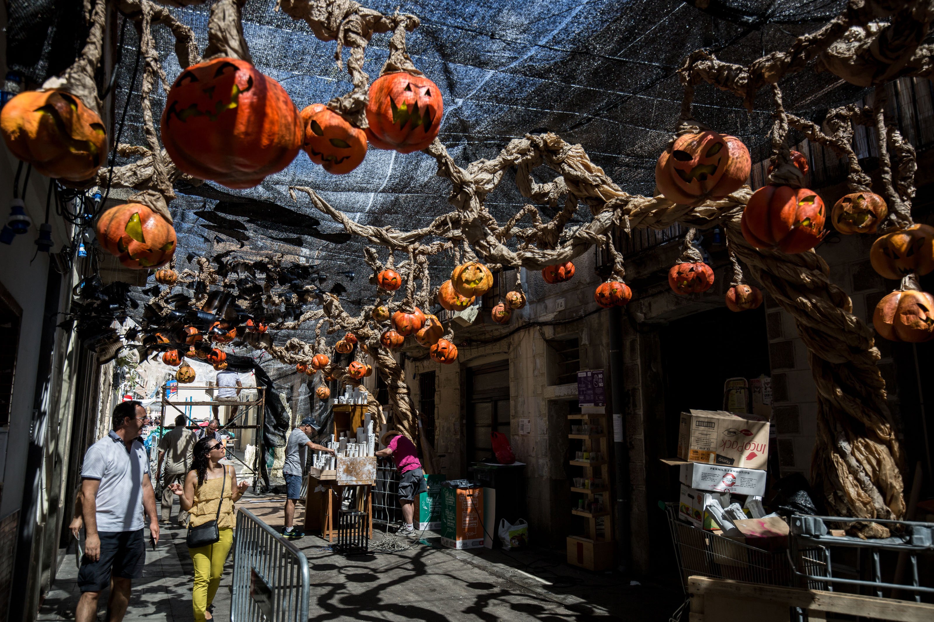 Rècord de carrers engalanats a la Festa Major de Gràcia