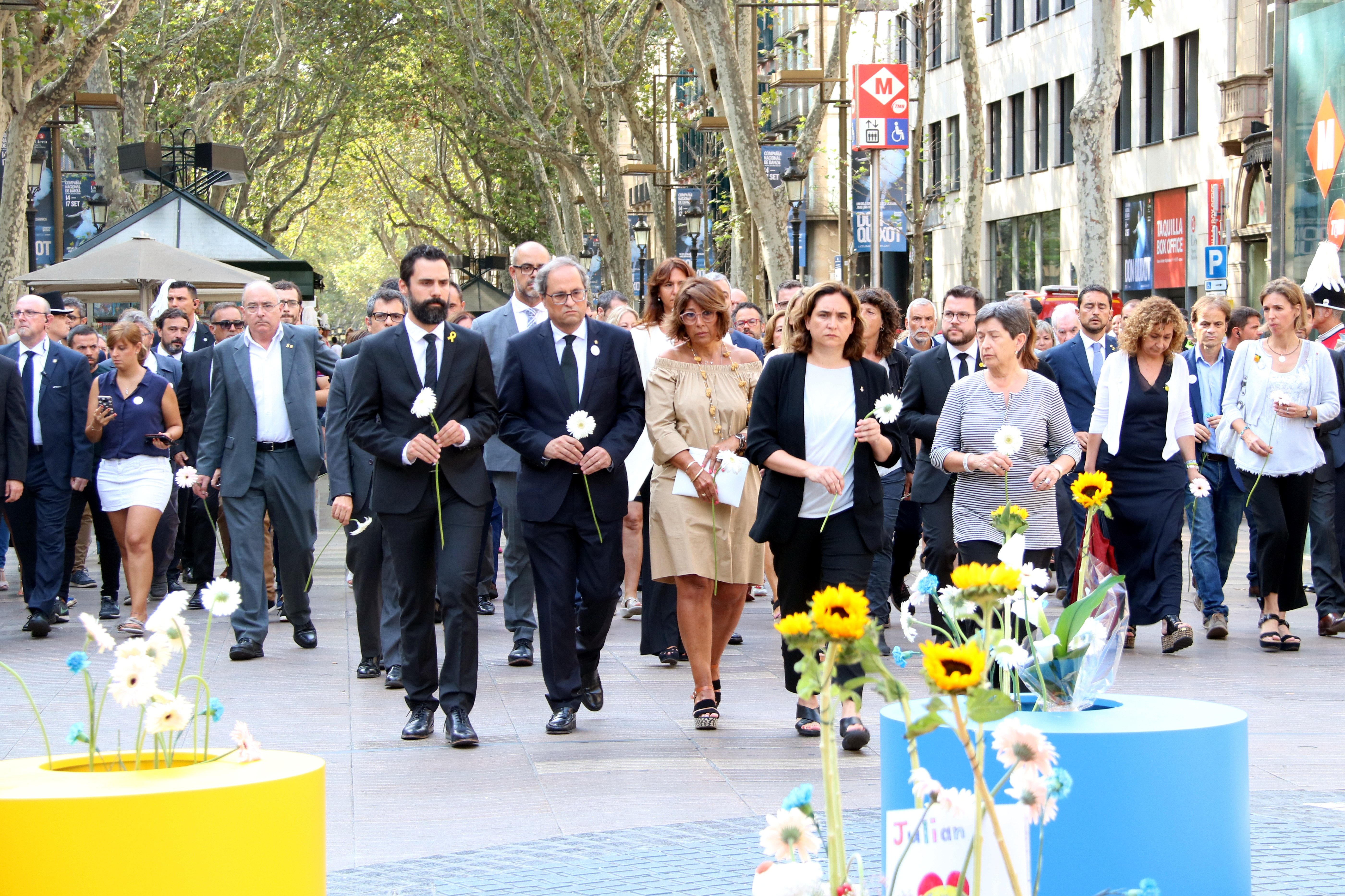 Barcelona prepara el segundo aniversario del 17-A sin Sánchez ni el Rey