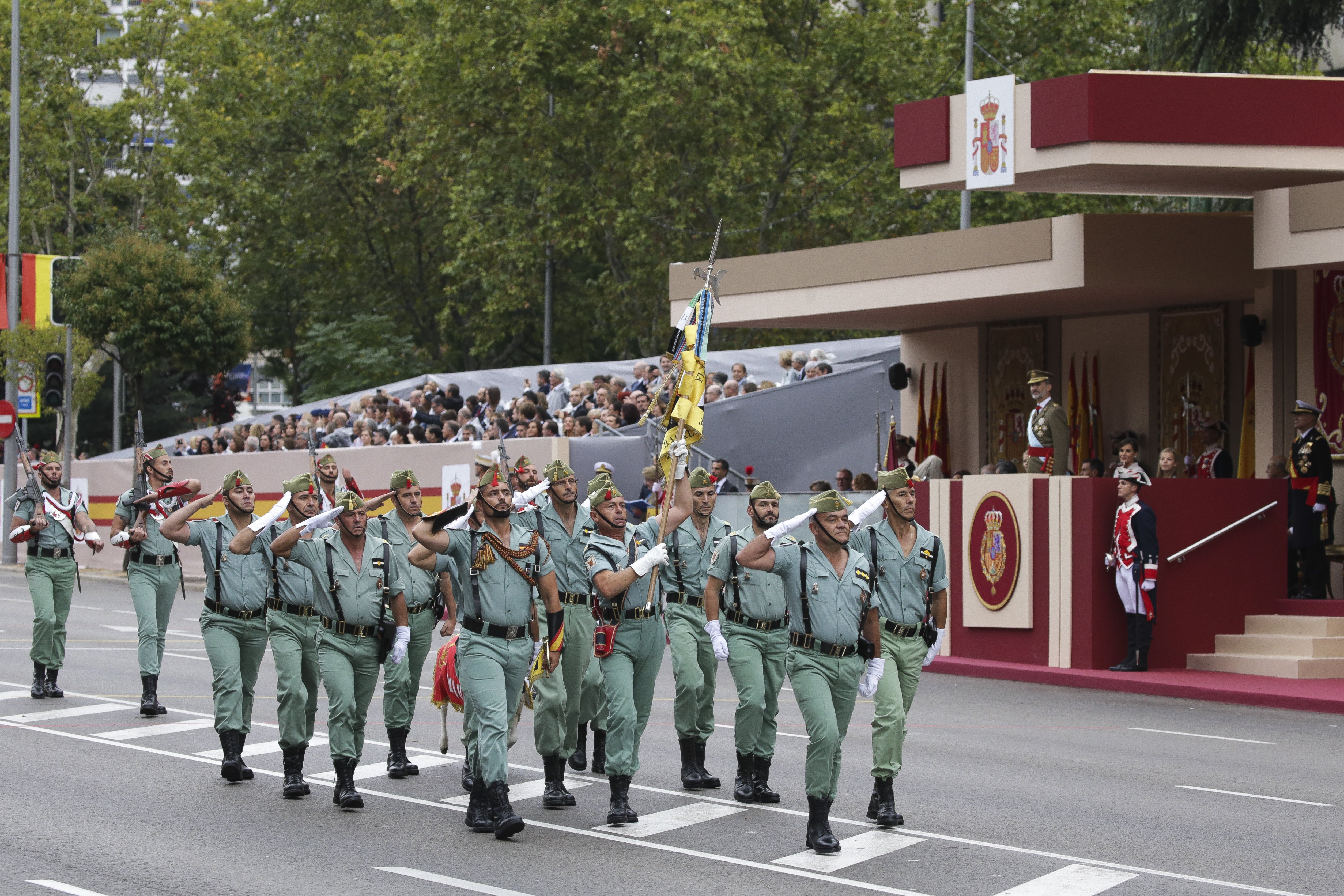 Se libra de sanción un legionario pillado ebrio durante el servicio