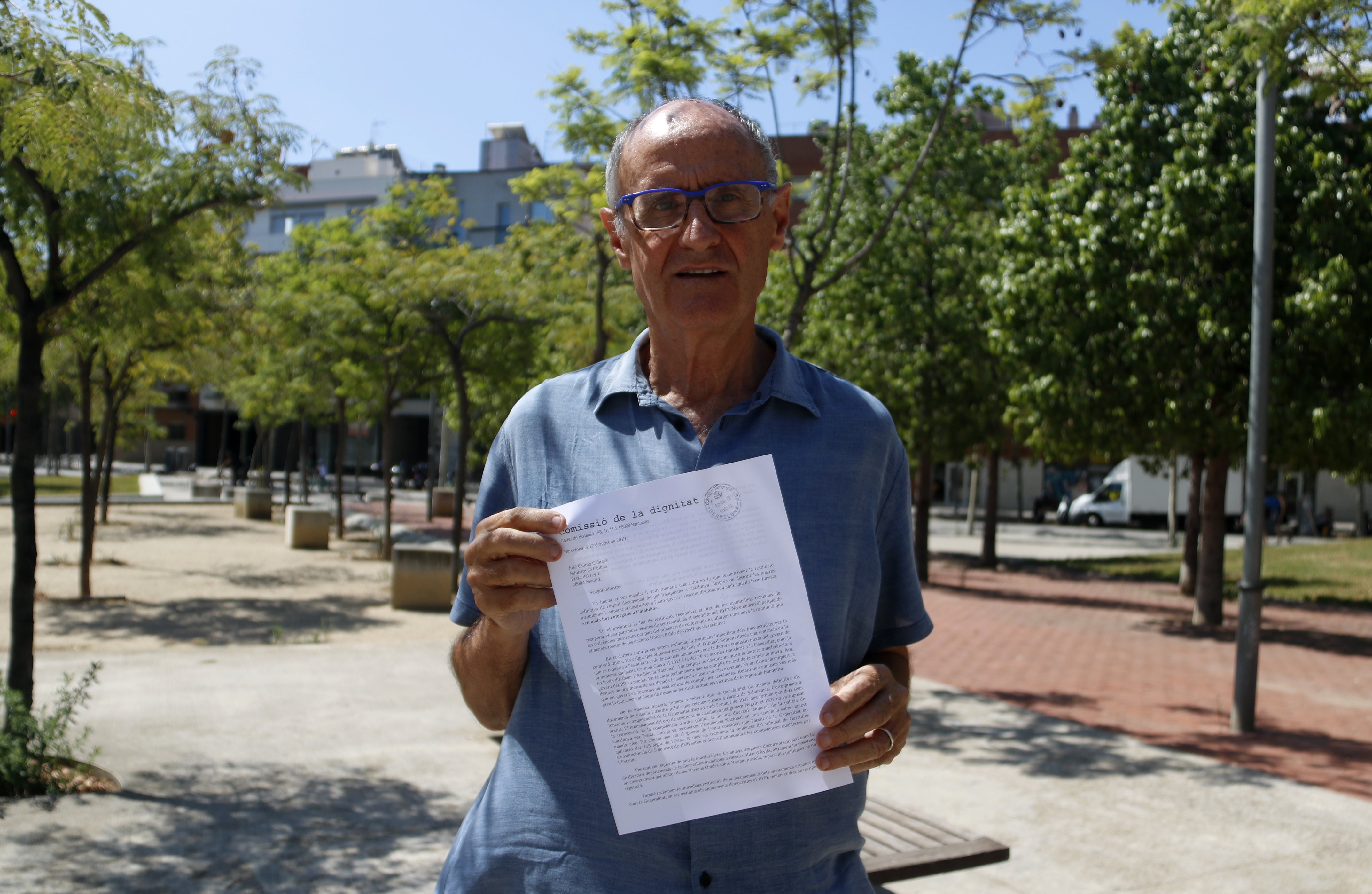 La Comissió de la Dignitat irá a la ONU si el Estado no devuelve los papeles de Salamanca