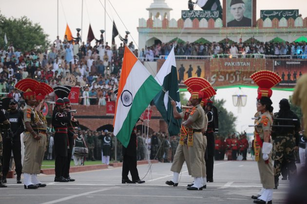 Frontera india pakistan cerimonia militar 2 efe
