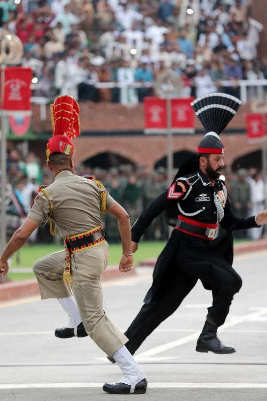 Frontera india pakistan cerimonia militar 3 efe