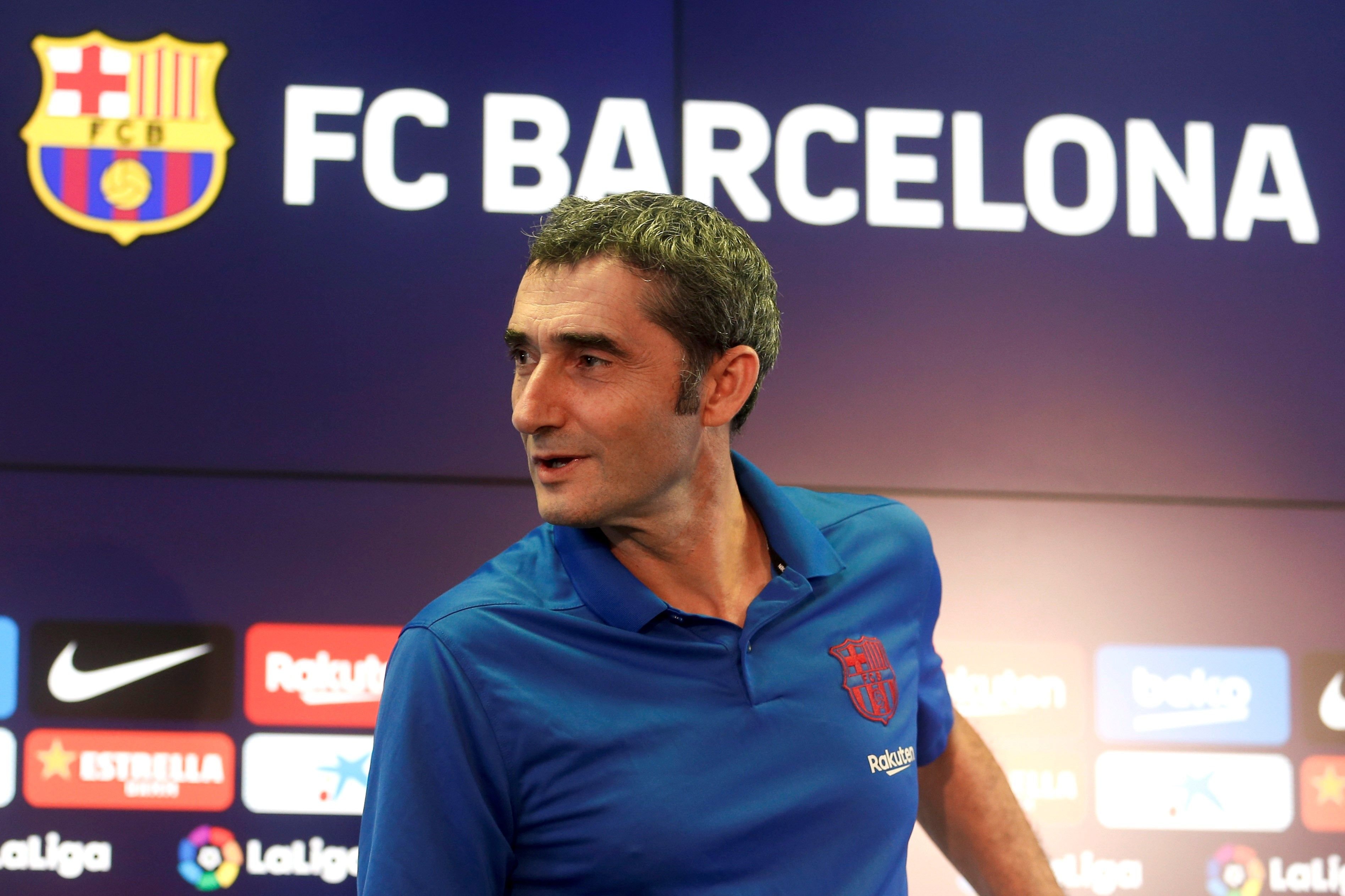 Valverde, sobre la disciplina de Dembélé: "Siempre se hace una bola demasiado grande"