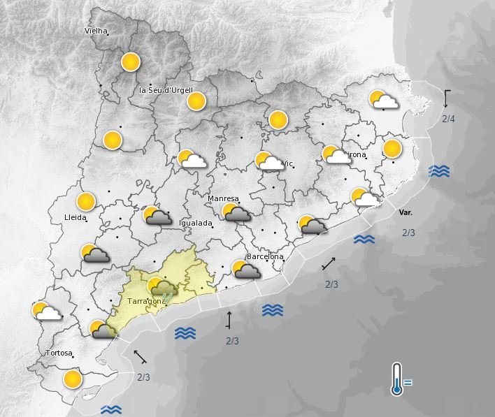 mapa temps mapa temps