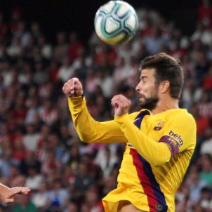 Piqué, sobre el debut en el Camp Nou: "De amarillo. Evidente que saldría genial"