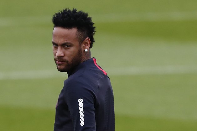 Neymar entrenament PSG EFE