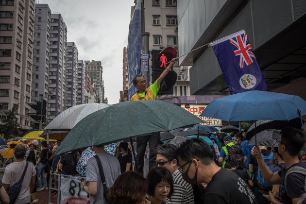 manifestacio sábado hong kong - efe