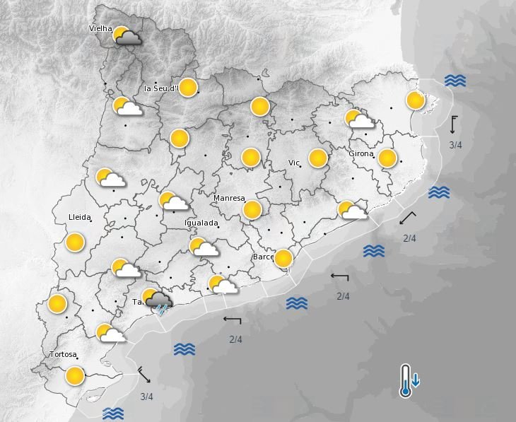 mapa temps mapa temps