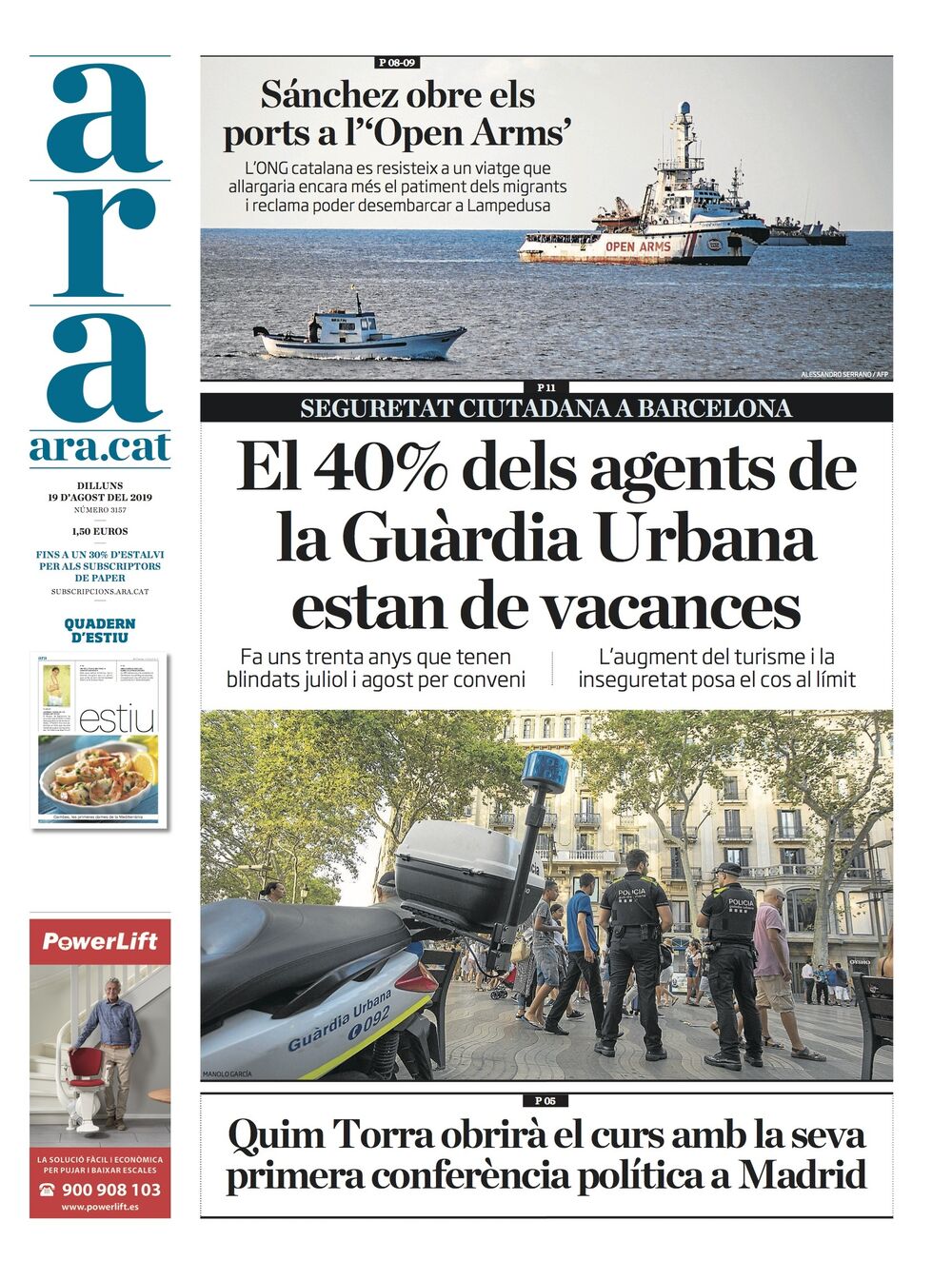 portada diari ara