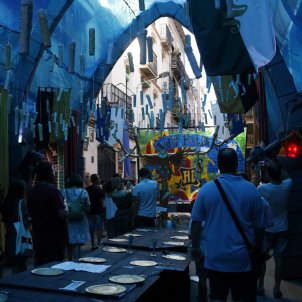 Carrer Progrés. Festes de Gràcia. ACN Carrer Progrés. Festes de Gràcia. ACN