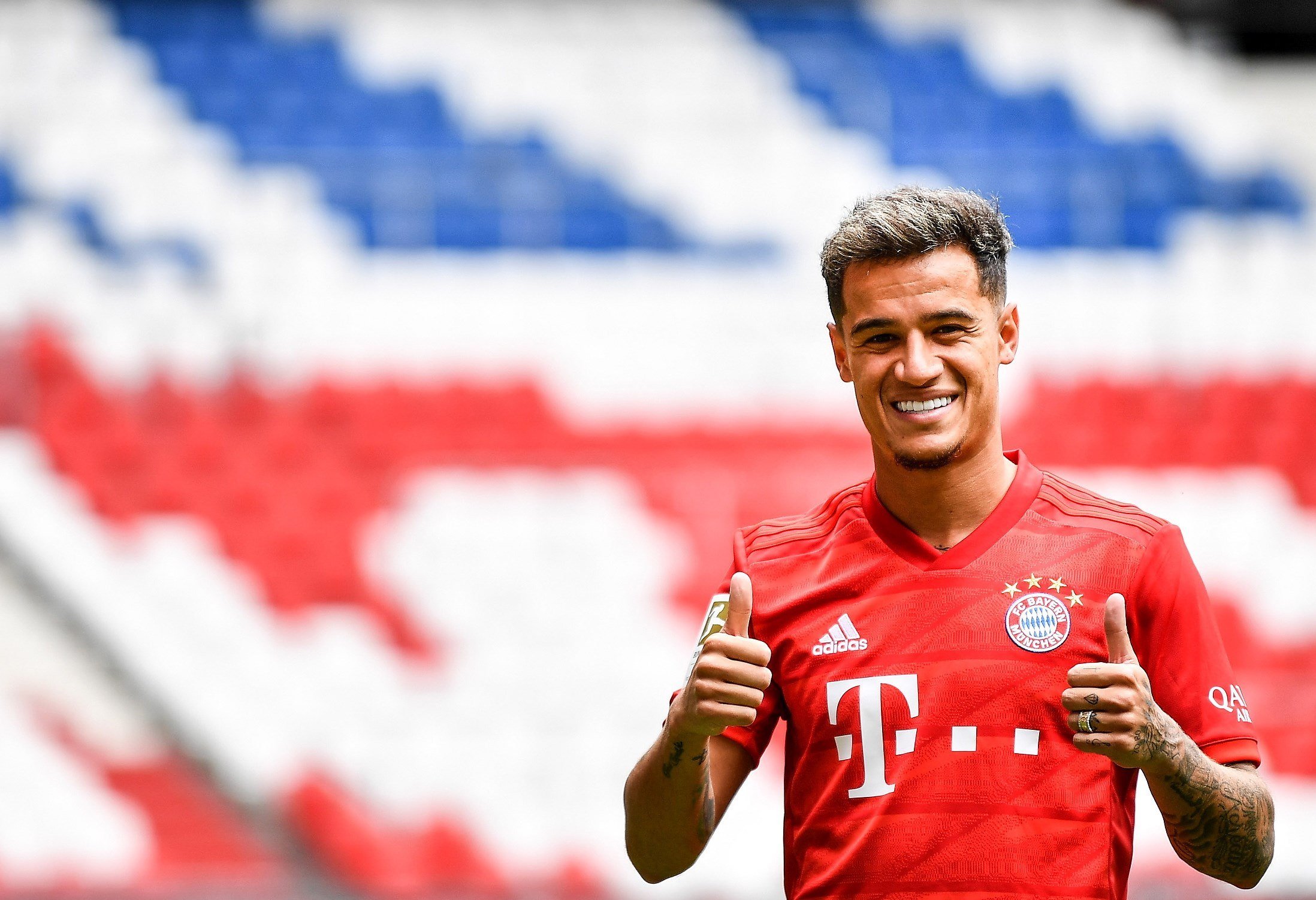 Coutinho, presentado con el Bayern: "Espero estar muchos años aquí"