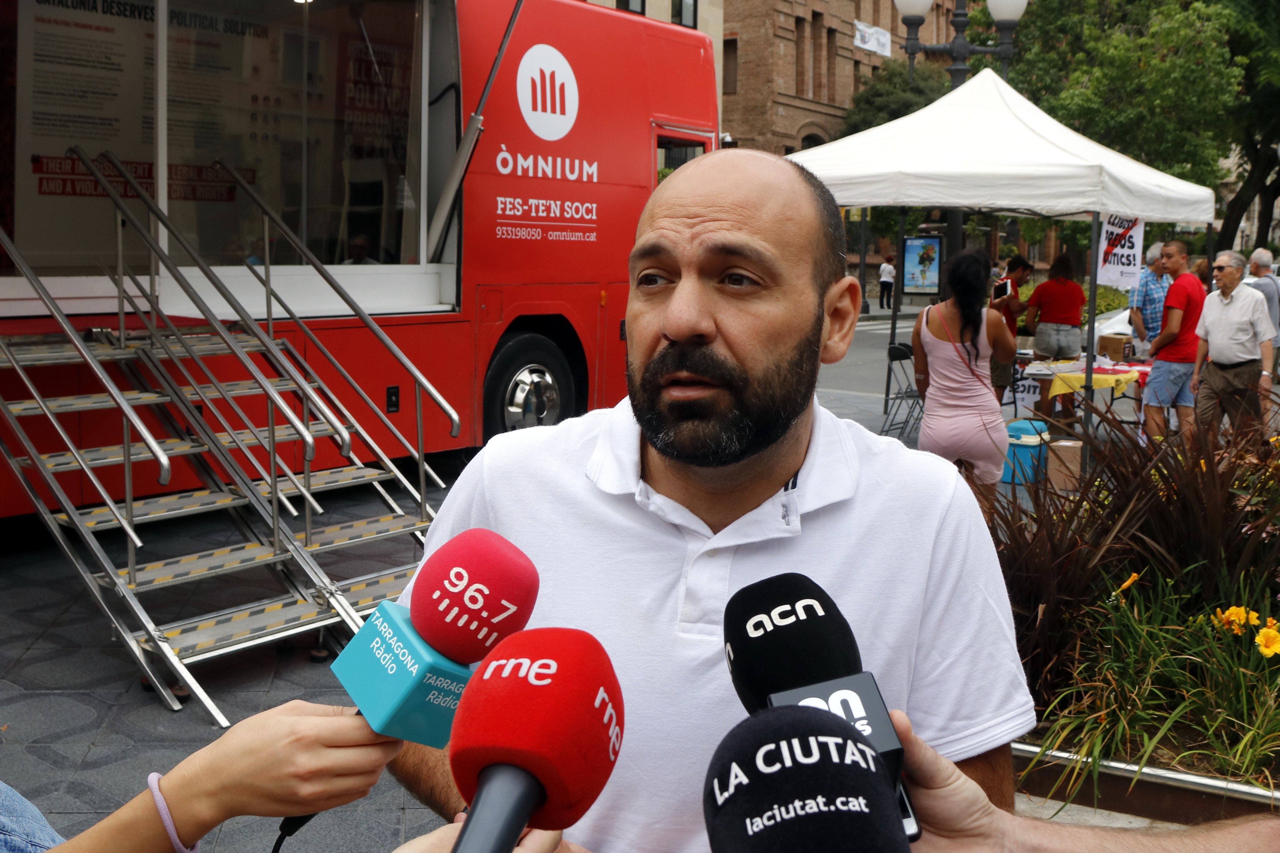 Òmnium lamenta que no es construeixen respostes a la sentència que estiguin "a l'altura"