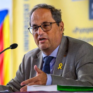 Catalan president Torra calls for sacrifices, says independence "will be a conquest, never a gift"