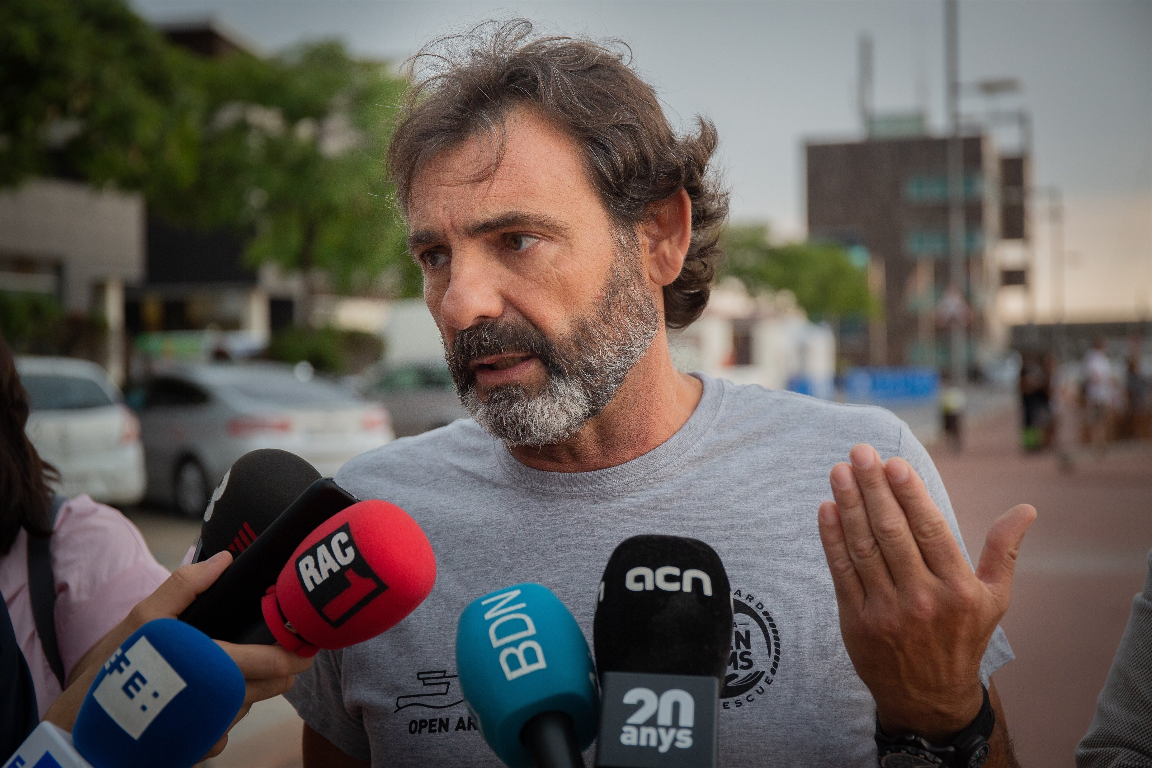 Òscar Camps: "La continuidad de Open Arms está en riesgo"