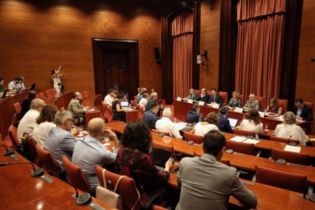 Pere Aragonès Parlament Comissió Economia - Carles Palacio