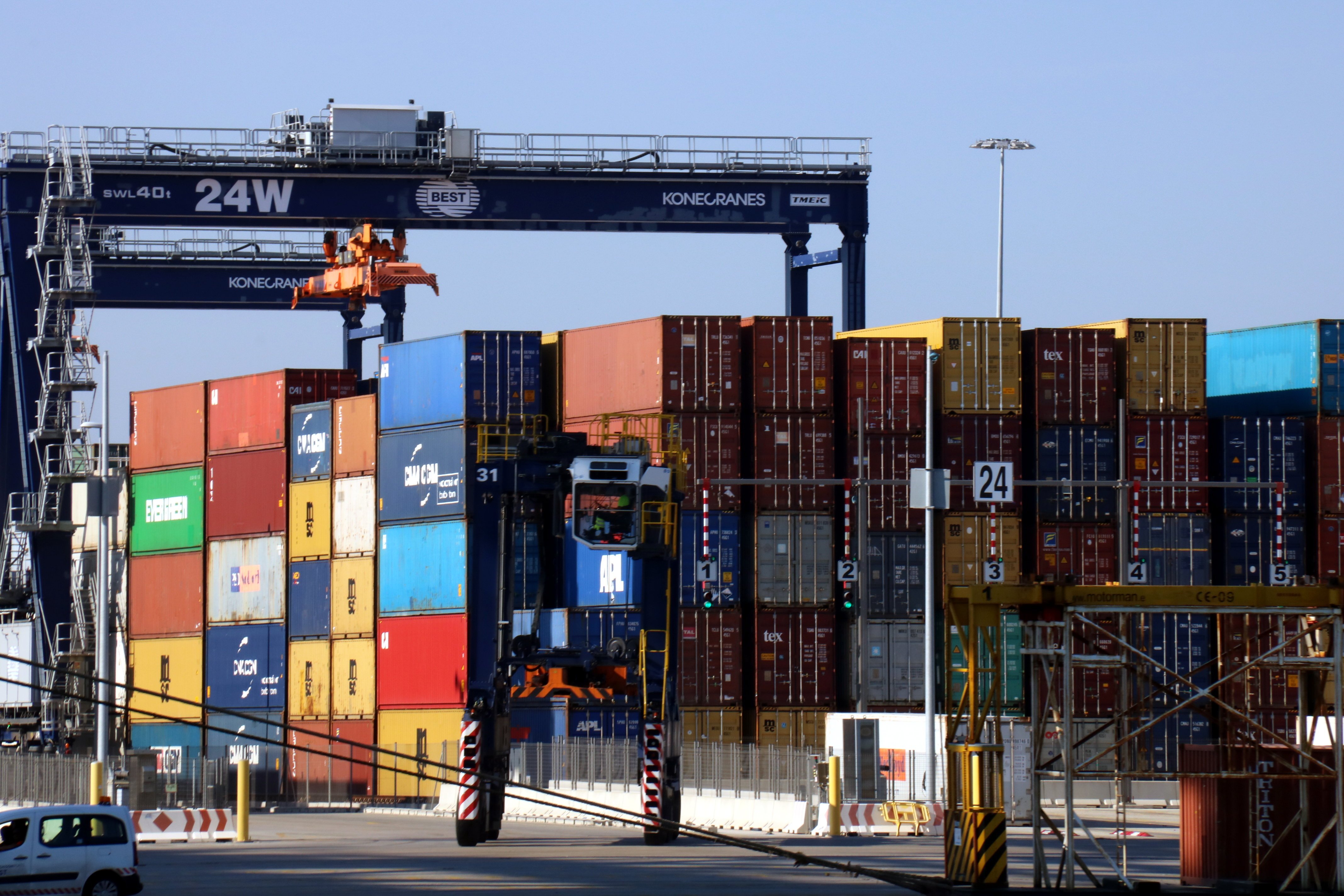 El Port de Barcelona bat el rècord històric de circulacions ferroviàries en un sol mes