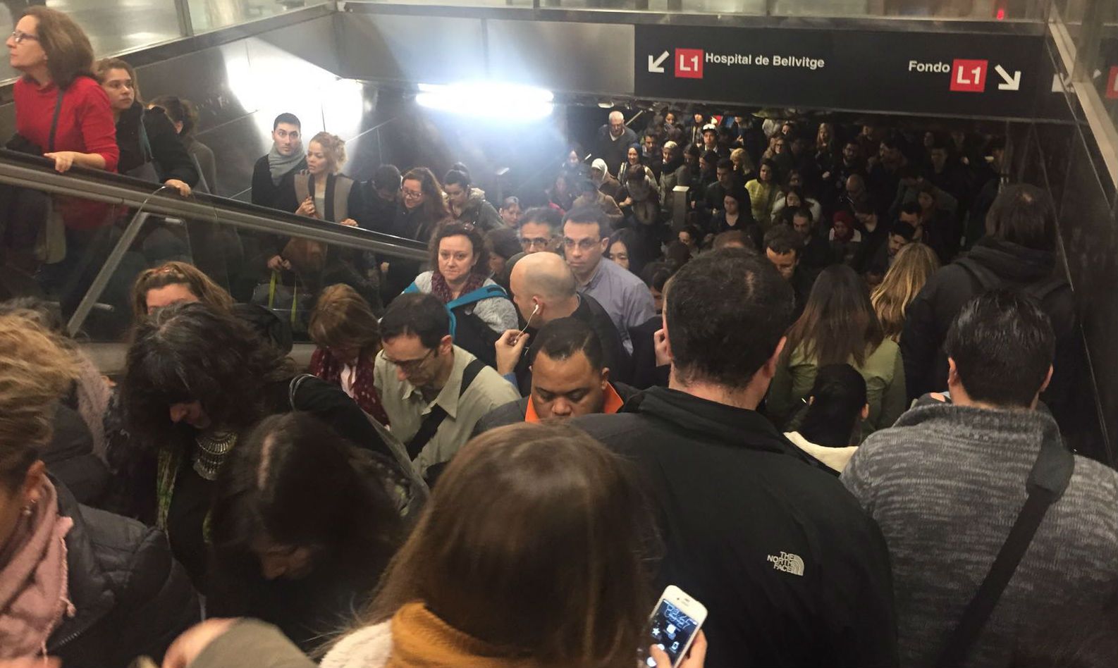 La línia 1 del Metro  ja circula amb normalitat