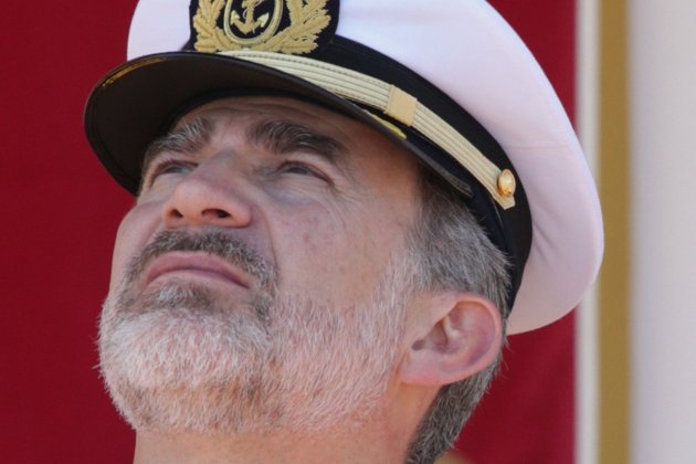 Felipe VI militar cara fàstic GTRES