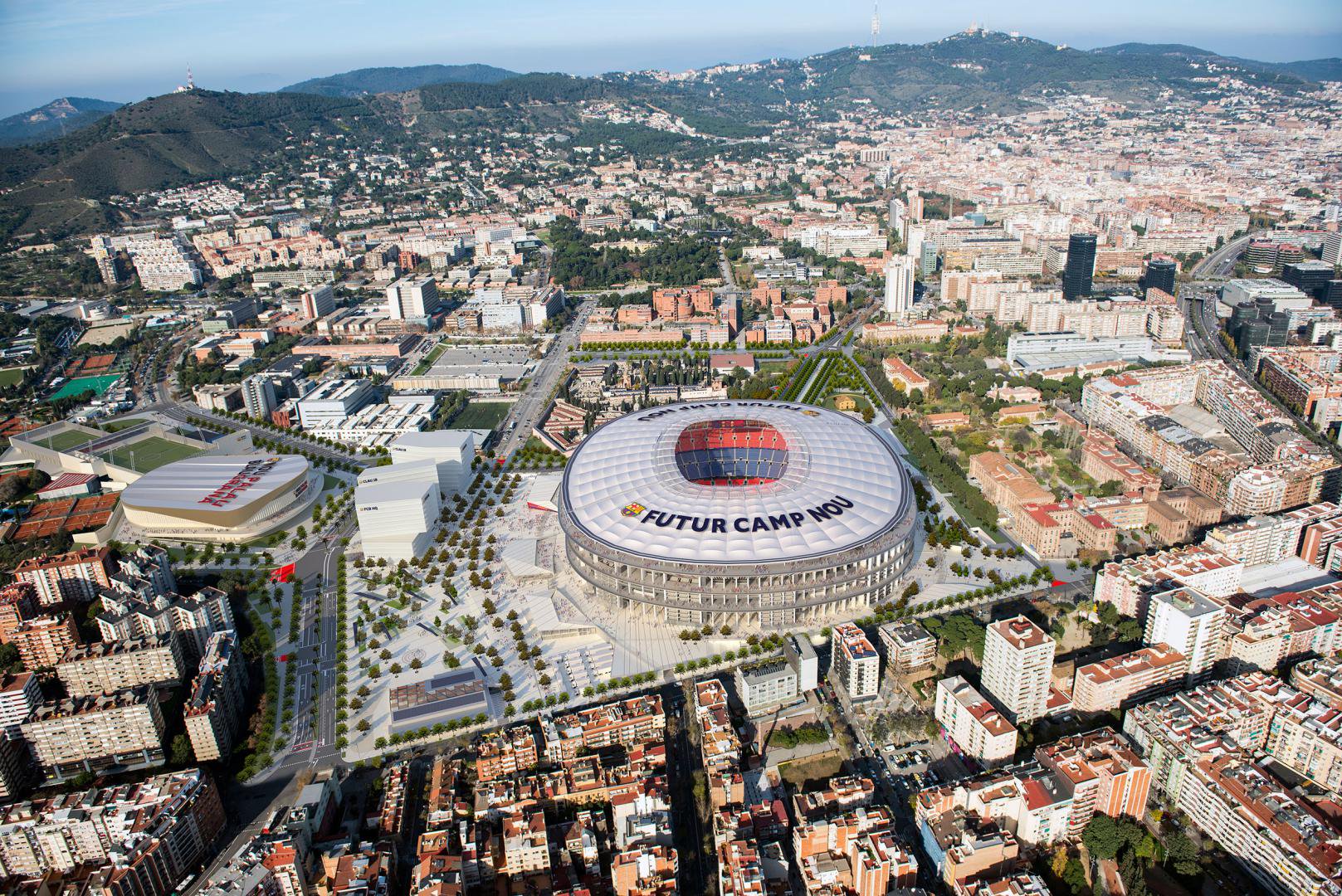 El nuevo Camp Nou tendrá nidos artificiales para proteger a los pájaros de Barcelona