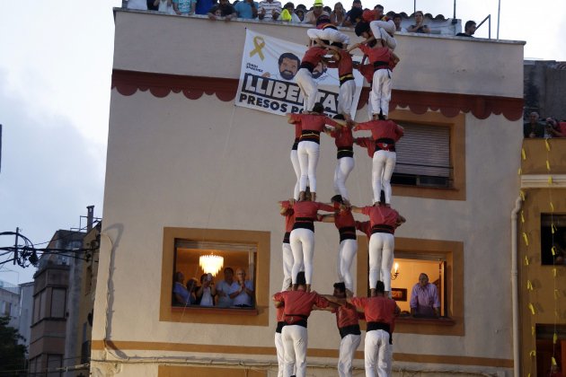 colla vella xiquets de valls diada castellera catllar ACN
